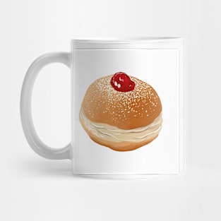 Sufganiyah a jelly doughnut Mug